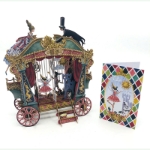 3D Puppet Theater Blank Card 
