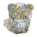 3D Summer Blank Card 