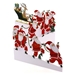 3D Santa Row Christmas Card - XH007