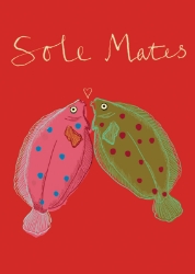 Love Sole Mates Greeting Card