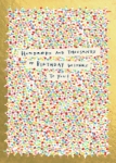 Birthday Hundred Wishes Greeting Cards