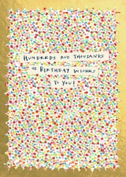 Birthday Hundred Wishes Greeting Cards