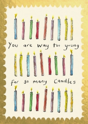 Birthday Too Young Greeting Card