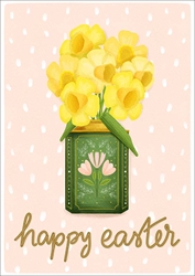 Daffodils Easter Card 