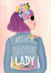 Boss Lady - Friendship Card 