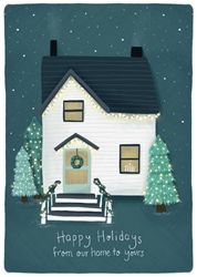 Christmas House - Christmas Card Christmas