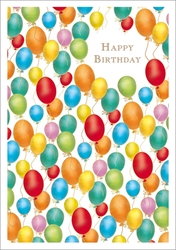 Balloons Birthday Card Birthday