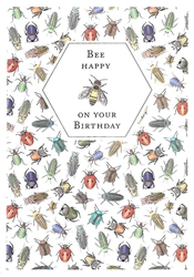 Bee Insects Birthday Card 