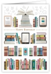 Birthday Books Greeting Card