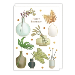 Plants Birthday Card 