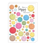 Happy Face Birthday Card 