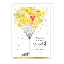 Smile Face Birthday Card 
