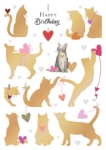 Cats Birthday Card