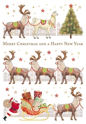Reindeer Christmas Boxed Cards Christmas