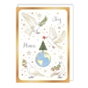 Peace Joy Doves Christmas Card Christmas
