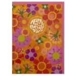 Orange Blooms Mother's Day Card