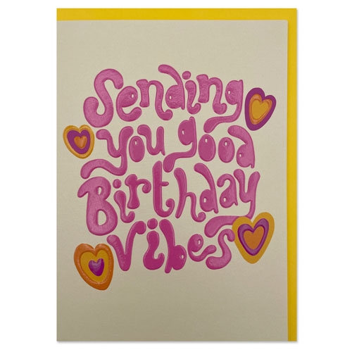 Birthday Vibes Card