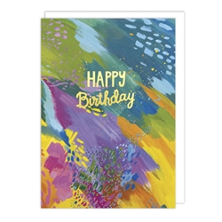 Painting Birthday Card 