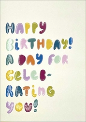 Celebrating You Birthday Card 