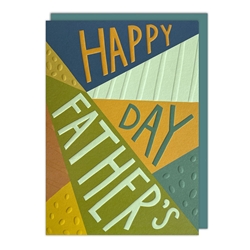 Stripes Fathers Day Card 