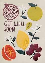 Fruit Get Well Card 