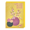 Cherry Blossom Birthday Card 