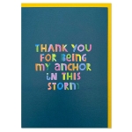 Anchor and Storm Thank You Card