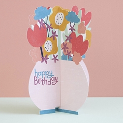 Flowers Birthday Card 