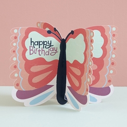 Butterfly Birthday Card 