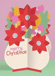 Christmas Flowers - Christmas Card 