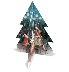 Woodland Feast 3D Tree Advent Calendar Christmas