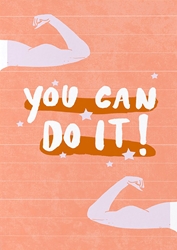 You Can Do It Friendship Card 