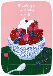 Berry Much Thank You Card 