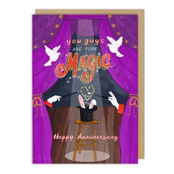 Magic Anniversary Card 