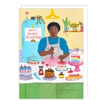 Roberto Cake Birthday Card 