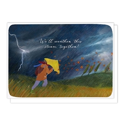 Weather Storm Together Friendship Card 