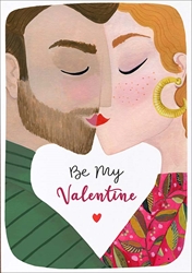 Kiss Valentines Day Card 