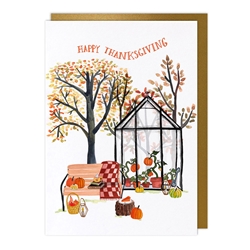Garden Thanksgiving Card 