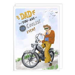 Motorcycle Father's Day Card 