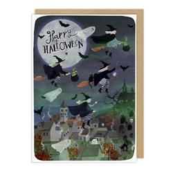 Witches Halloween Card 
