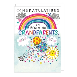 New Grandparents Baby Card 