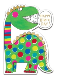 Dinosaur Birthday Card