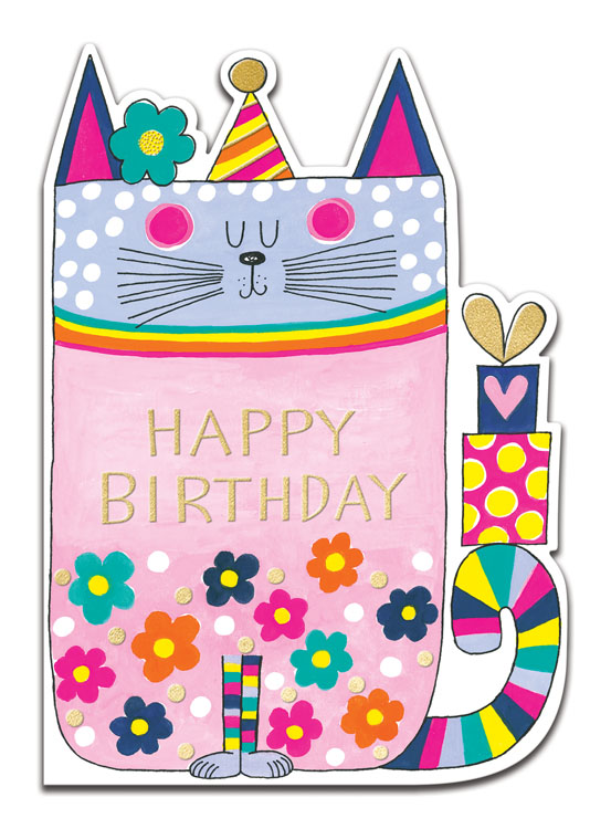 Cat Birthday Card