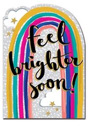 Feel Brighter Get Well Card 