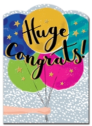 Balloons Congratulations Card 