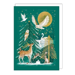 Winter Forest Advent Calendar Christmas