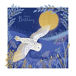 Owl Birthday Card 