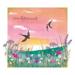 Birds Meadow - Retirement Card 