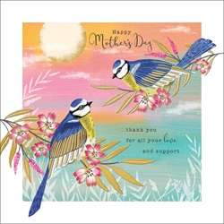 Birds Mothers Day Card 