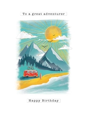 Adventure - Birthday Card 